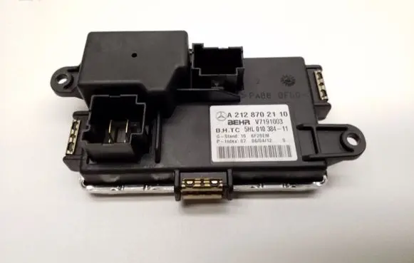 Mercedes-Benz E W212 Heater blower motor/fan resistor A2128702110