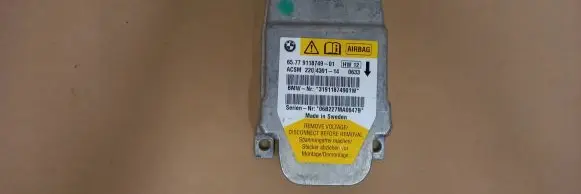 BMW Z4 E85 E86 Airbag control unit/module 9118749 65779118749 2204991