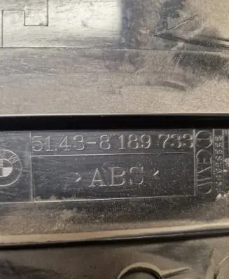 BMW 3 E46 Foot area side trim 51438189733
