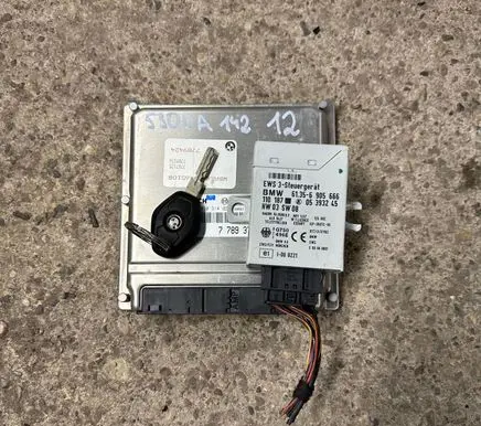 Engine ECU kit and lock set