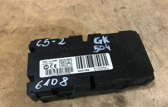 Citroen C5 Tire pressure control unit 9664919880 S126064005C