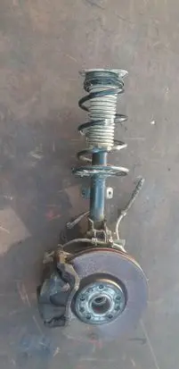 Citroen Berlingo Front shock absorber with coil spring 