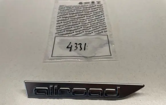 Audi A4 S4 B9 8W Other badges/marks 8W9853602 8W98536023Q7