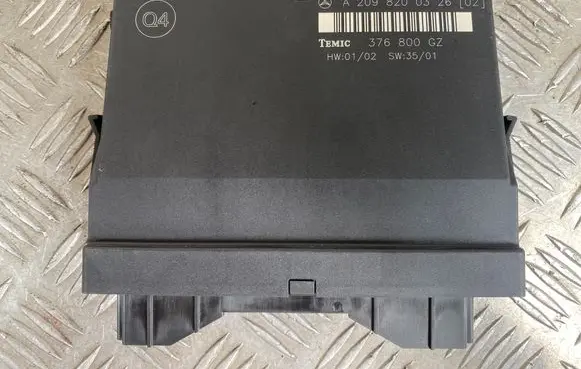 Mercedes-Benz CLK A209 C209 Comfort/convenience module A2098200326 376800GZ