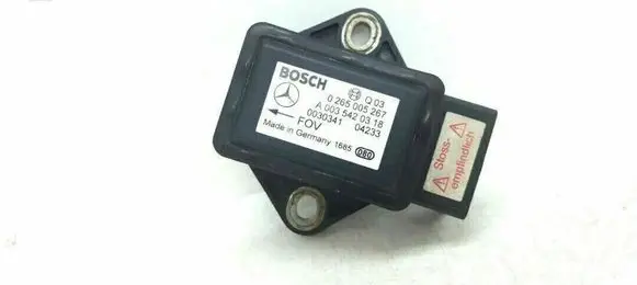 Mercedes-Benz E W211 ESP acceleration yaw rate sensor A0035420318 0265005267