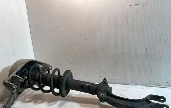 Front shock absorber with coil spring