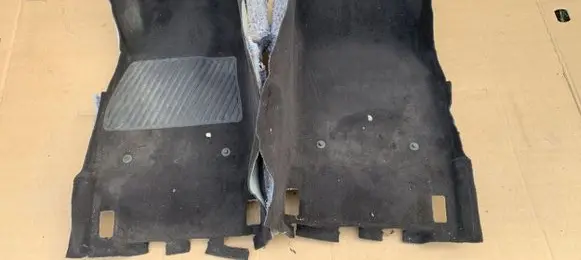 Opel Insignia A Front floor carpet liner 13319835 13267623