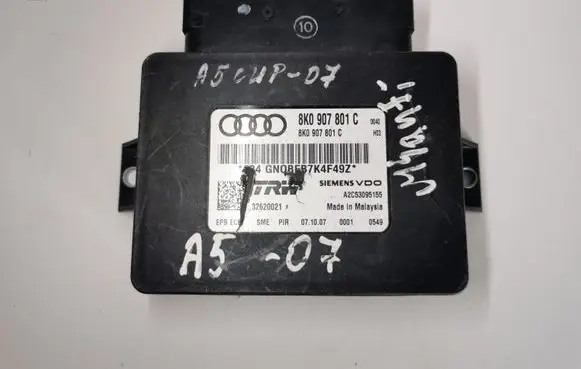 Audi A5 8T 8F Hand brake control module 8K0907801C A2C53095155
