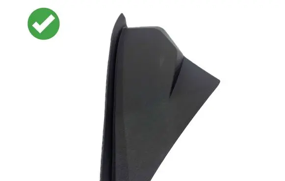 Audi A1 Dashboard side end trim 82A857085