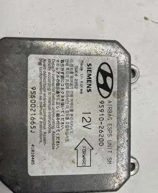 Hyundai Santa Fe Airbag control unit/module 95910026200