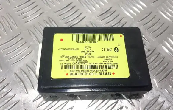 Mazda CX-7 Bluetooth control unit module EH6266DHX