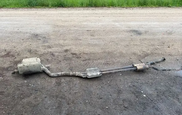 BMW 7 E65 E66 Muffler/silencer 7505799