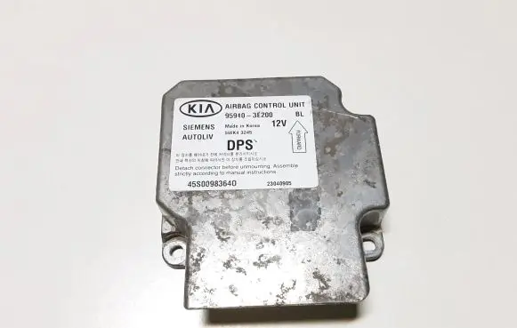 KIA Sorento Airbag control unit/module 959103E200 5WK43245 Y03