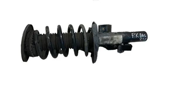 Front shock absorber with coil spring