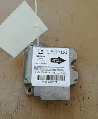 Opel Zafira A Airbag control unit/module 90582536DG