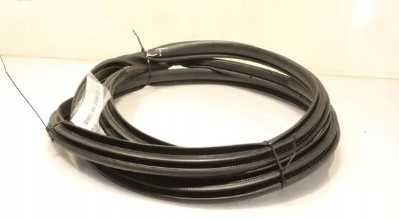 Rubber seal rear door