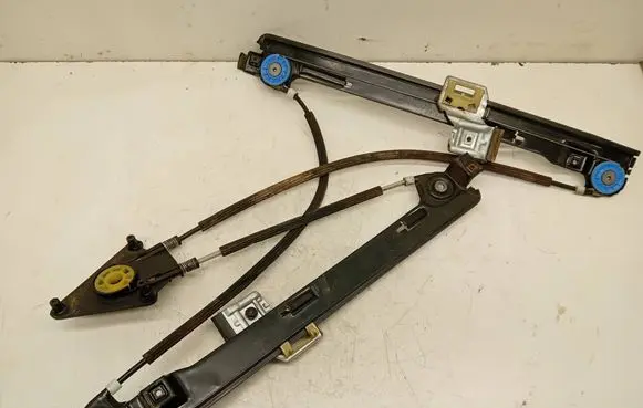 Front door window regulator with motor
