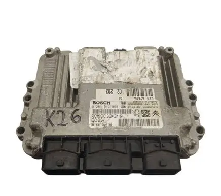 Peugeot 207 Engine control unit/module 9653958980 9663755480 0281013868