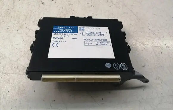Toyota Verso Other control units/modules 899900F011 MB2325005450