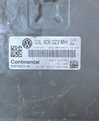 Volkswagen Polo V 6R Other control units/modules 03L906023MH 03L907425B 5WP42923AA