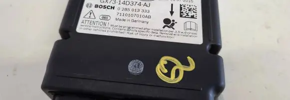 Jaguar XE Airbag control unit/module 7110107010AB 0285013333 GX7314D374AJ