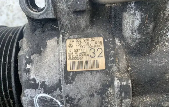 Mercedes-Benz E W212 Air conditioning (A/C) compressor (pump) A0022303211
