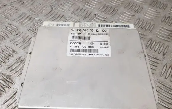 Mercedes-Benz A W168 ESP (stability system) control unit 1685453532 0265109630