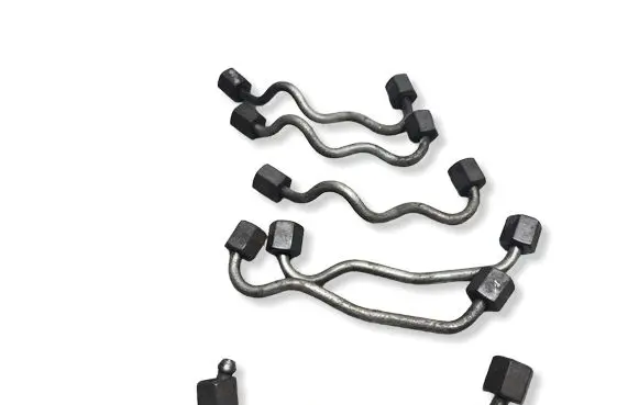 BMW 5 E60 E61 Fuel injector supply line/pipe 13537792717 13537792718