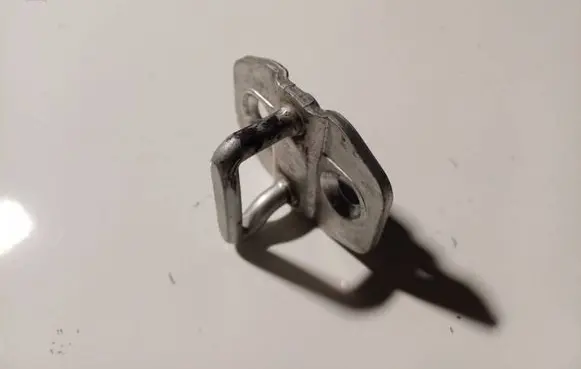 Mercedes-Benz E W212 Rear door lock loop/hook striker 103871B