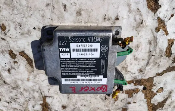 Peugeot Boxer Airbag control unit/module 137537080