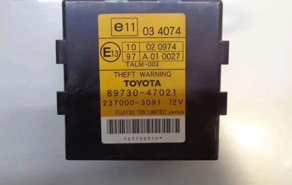 Toyota Prius (XW20) Other control units/modules 8973047021