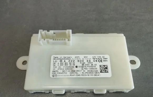 Mercedes-Benz S W222 Keyless (KESSY) go control unit/module A2229018202 A2229003308