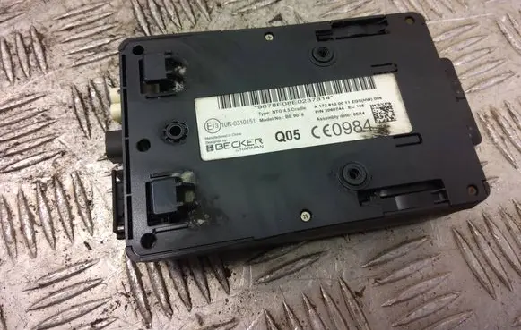 Mercedes-Benz A W176 GPS navigation control unit/module A1728100011