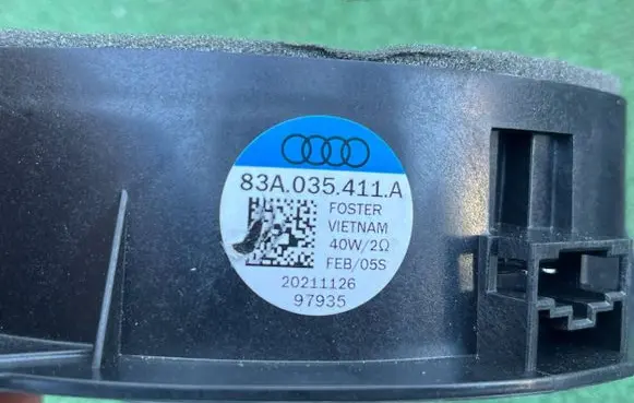 Audi A3 8Y Rear door speaker 83A035411A 20211126 97935