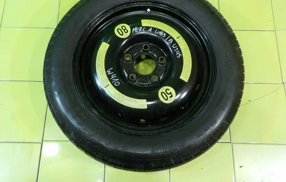Mercedes-Benz A W169 R16 spare wheel 5X112
