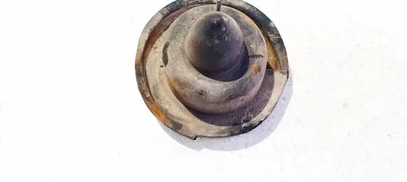Renault Megane II Front coil spring rubber mount 8200245679