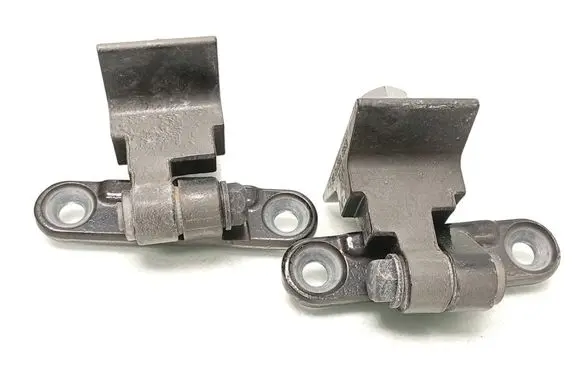 Front door hinge set