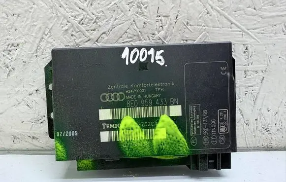 Audi A4 S4 B7 8E 8H Comfort/convenience module 8E0959433BN