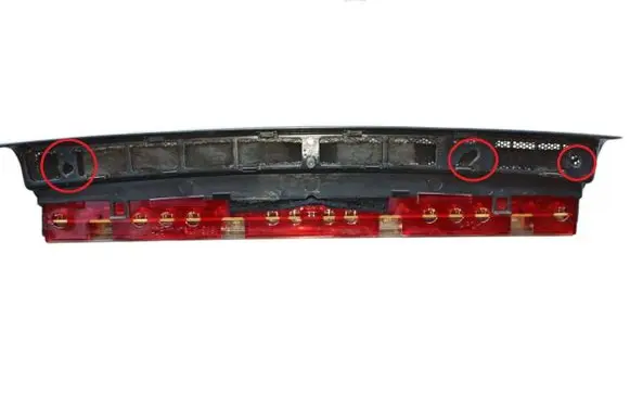 Audi A4 S4 B6 8E 8H Third/center stoplight 8E5945097C 8E5945097A