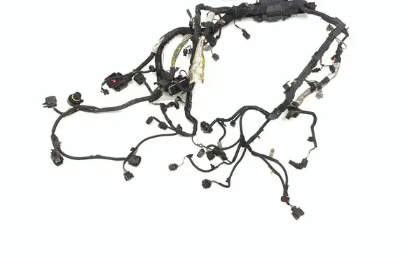 Jaguar XJ X351 Engine installation wiring loom 8W8T14A099EB 8W8312B637AE