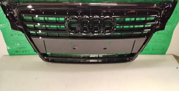 Audi A4 S4 B8 8K Front bumper upper radiator grill BLACK 8K0853651