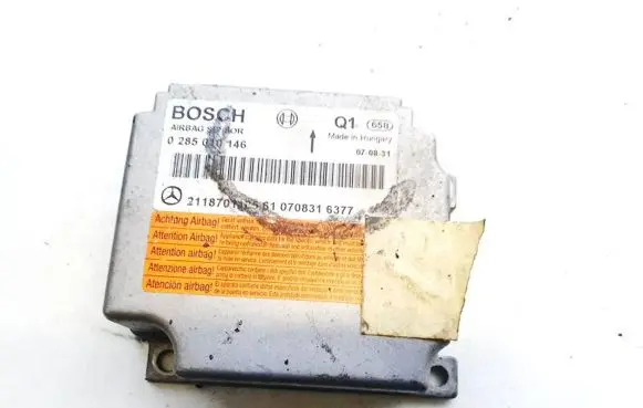 Mercedes-Benz E W211 Airbag control unit/module 0285010146 2118701105
