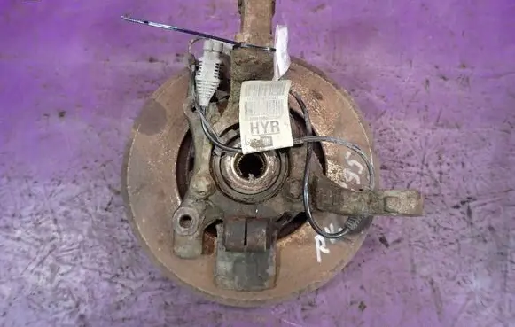 Opel Astra H Front wheel hub spindle knuckle
