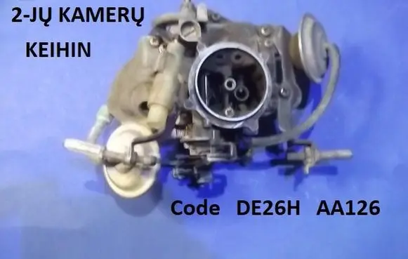 Honda Civic Carburettor DE26H AA126