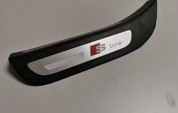 Rear sill trim cover