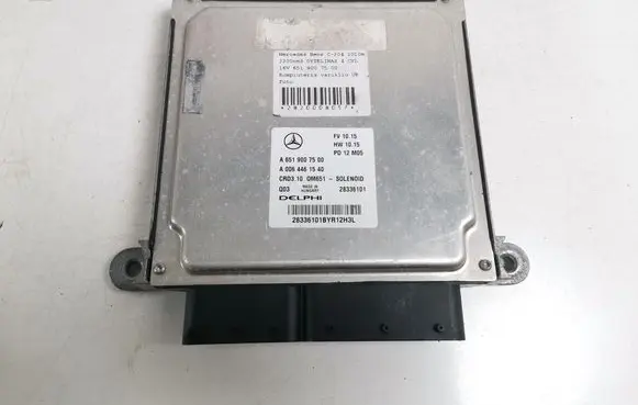Mercedes-Benz C W204 Engine control unit/module A6519007500