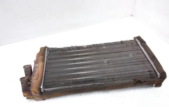 Heater blower radiator
