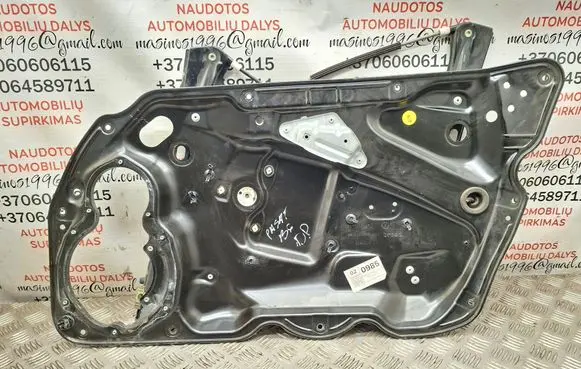 Volkswagen PASSAT B6 Front window lifting mechanism without motor 3C1837756L