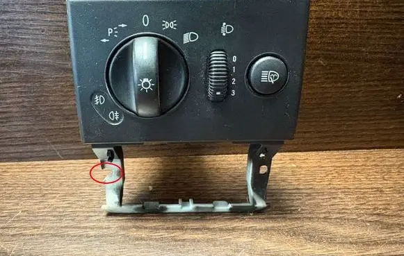 Mercedes-Benz Vito Viano W639 Light switch A6395450604
