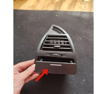Citroen C4 I Dashboard side air vent grill/cover trim 